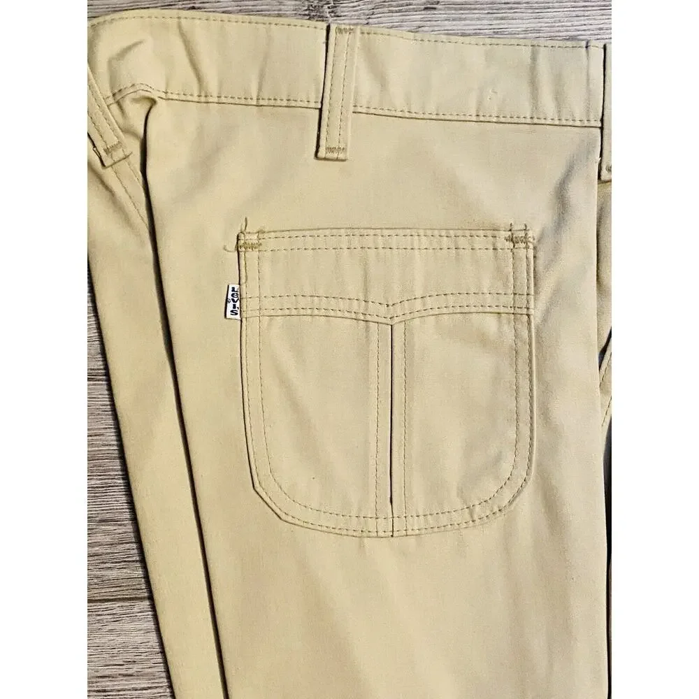 Vintage 70s Levi’s White Tag Tab Wide Leg Bottoms 40 X 29